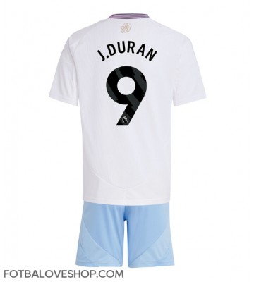Aston Villa Jhon Duran #9 Dětské Venkovní Dres 2024-25 Krátký Rukáv (+ trenýrky)